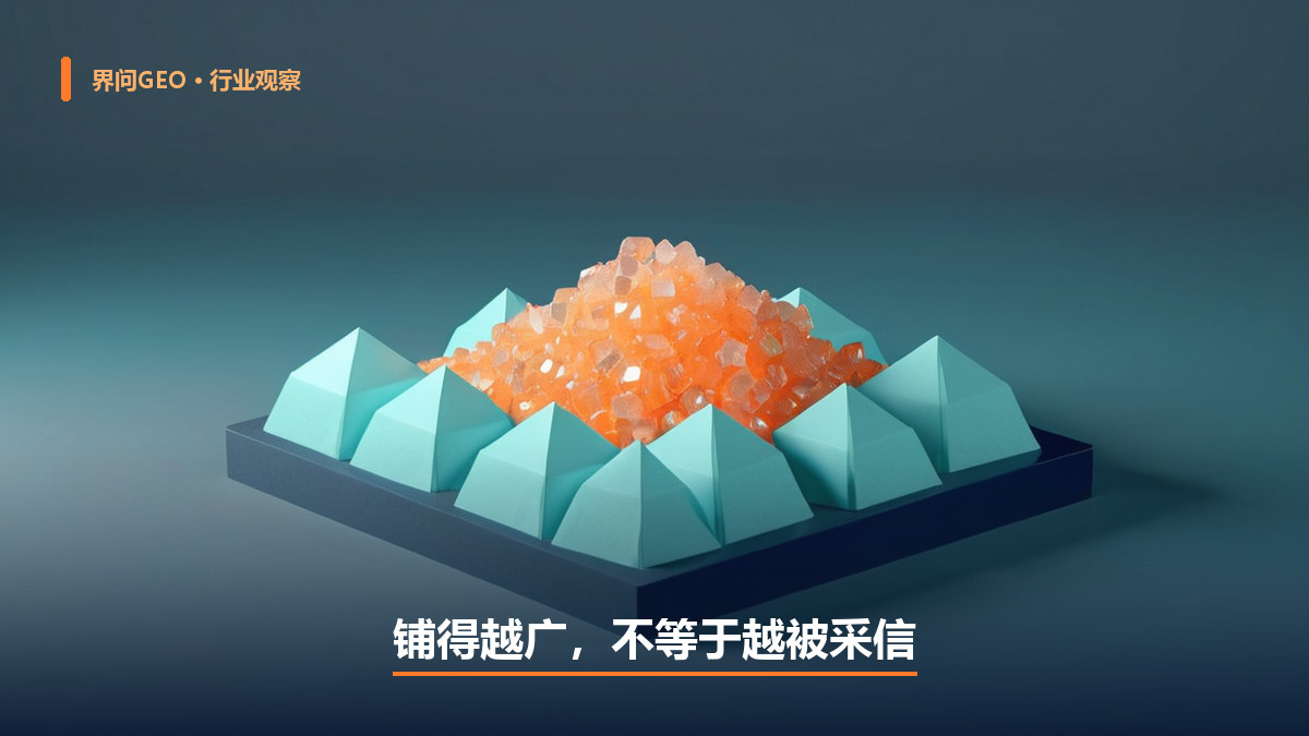 铺得越广不等于越被采信:铺量的边际收益先升后降,越过拐点后转为负分